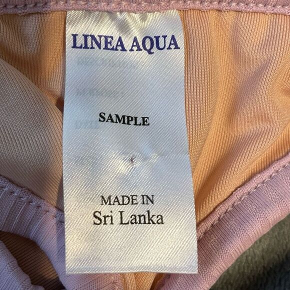 Everlane Linea Aqua Sample Monokini One-Piece Cutout Swimsuit Lilac Purple S - Picture 4 of 6